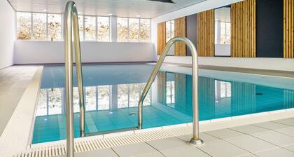 Ferienwohnung Alpenpanorama mit Pool und Sauna