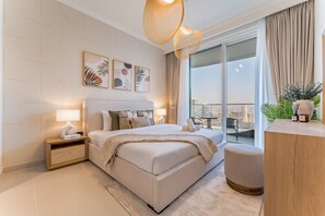 2 bedrooms, in-room safe, iron/ironing board, free WiFi - Waterfront Community, Beachfront Living Near Dubai Marina and Top Dining Hotspots (Dubai)