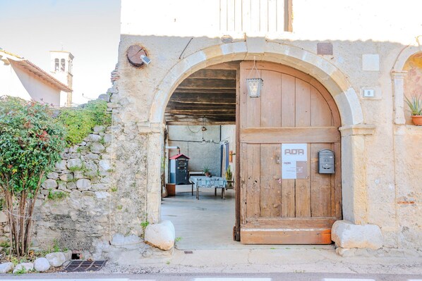 Fassade der Unterkunft