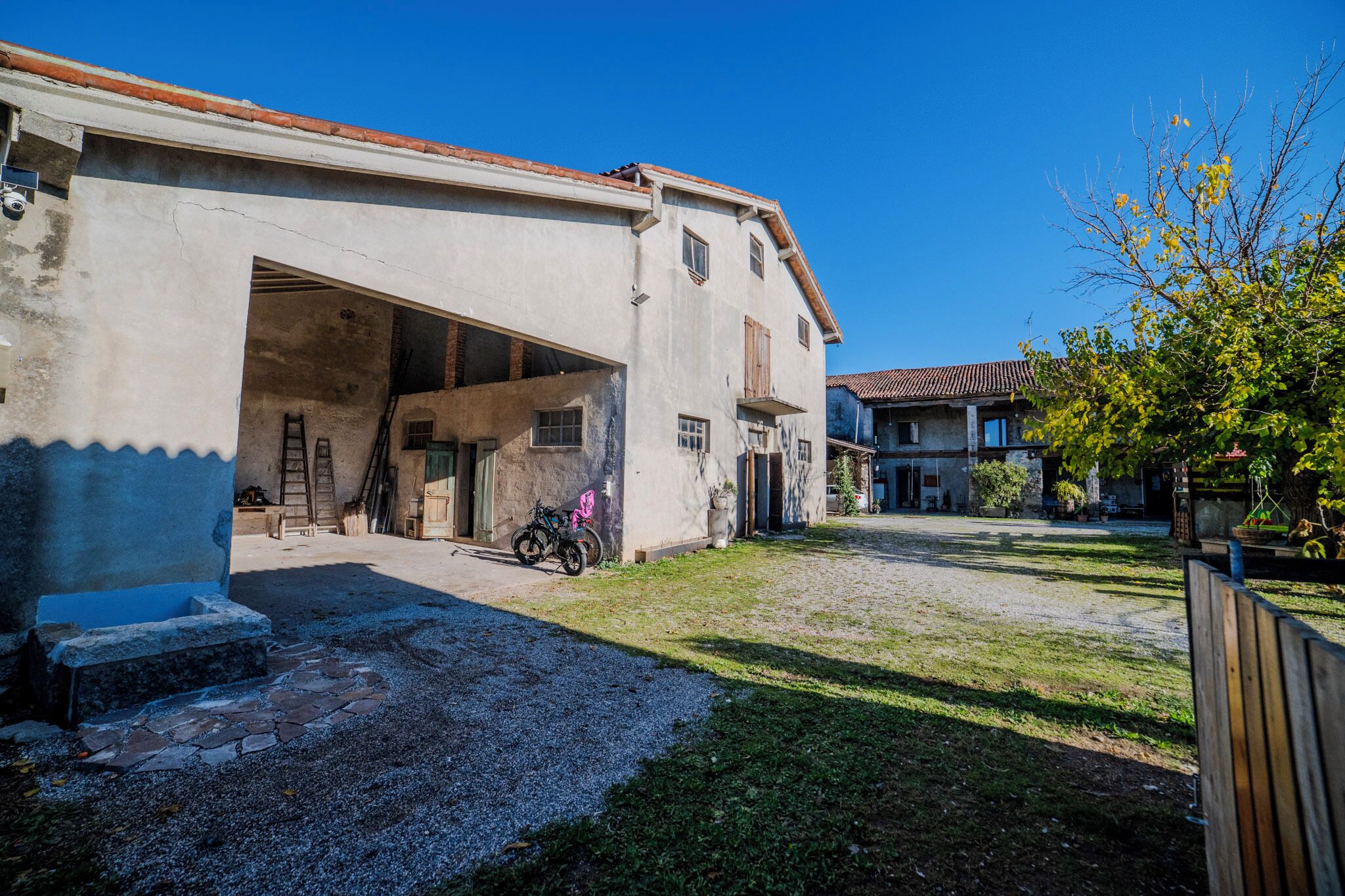 Facciata della struttura