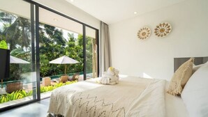 4 室のベッドルーム、アイロン / アイロン台、WiFi、ベッドシーツ
