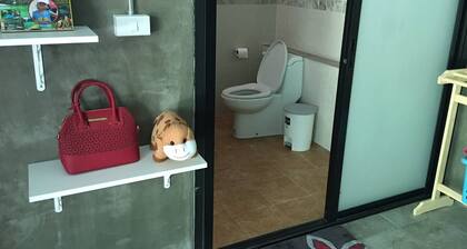 Room-peaceful House Surrounding by Natur