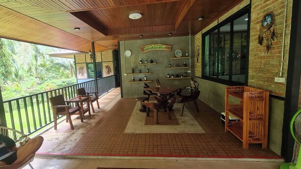 Outdoor dining - Room-peaceful House Surrounding by Natur (Ao Luek)