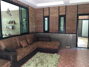 Room, 1 Bedroom, Accessible, Smoking | Living room - Room-peaceful House Surrounding by Natur (Ao Luek)