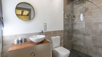 Shower, hair dryer