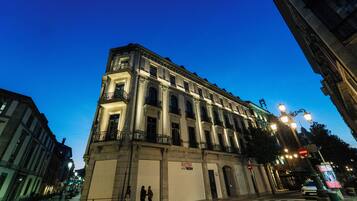 Voorkant van accommodatie