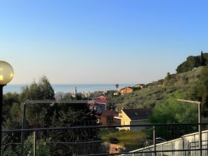 Blick von der Unterkunft