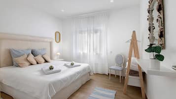 3 chambres, fer et planche Ă repasser, Wi-Fi, draps fournis