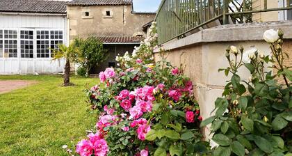 Maison Bellecour: Shared Terrace, Garden & Wi-Fi in Vaudelnay