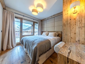4 bedrooms, free WiFi, bed sheets - Exceptional apartment with fireplace and home cinema in Val-d'Isère (Val-d'Isère)