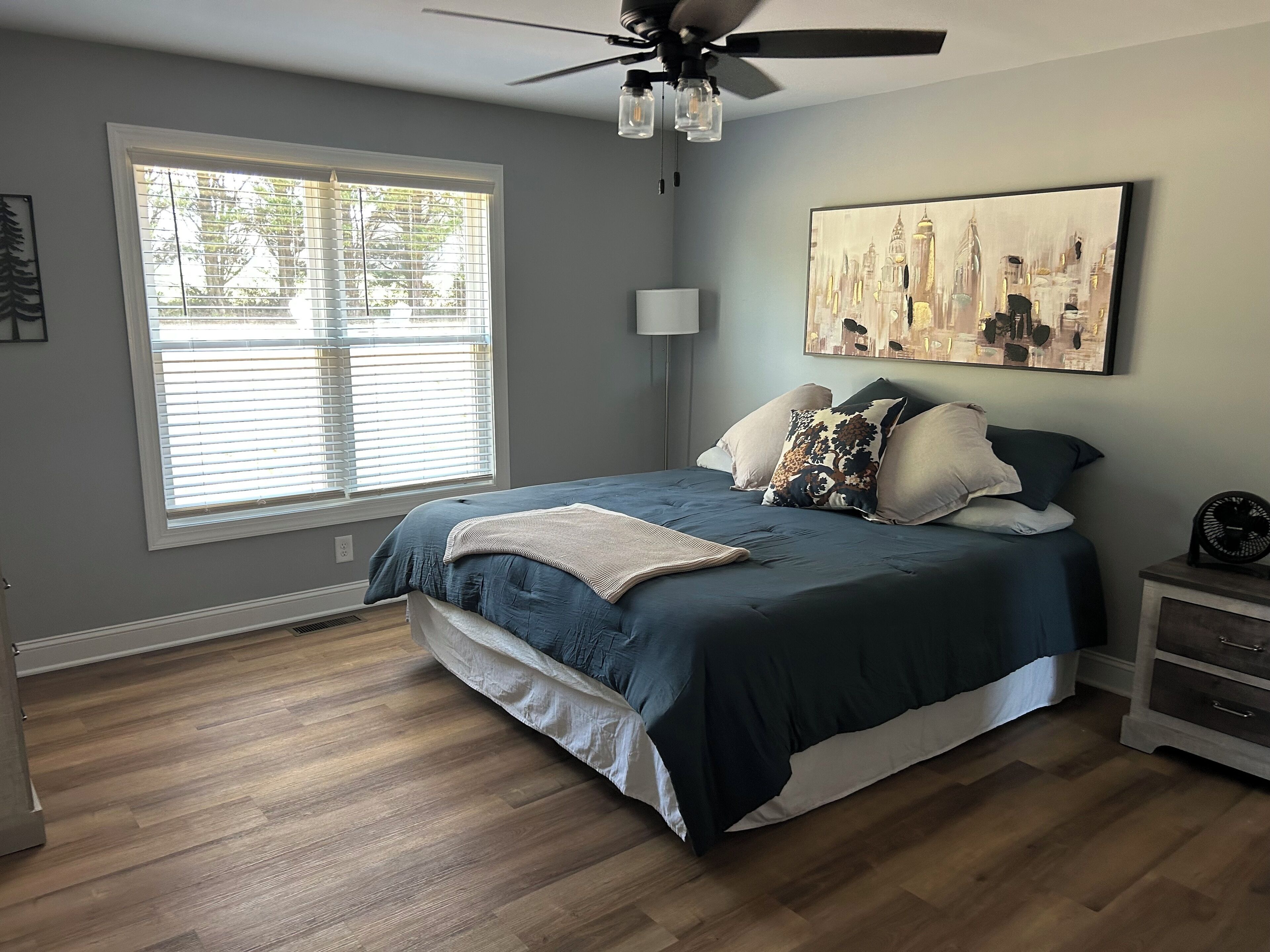 Iron/ironing board, WiFi, bed sheets