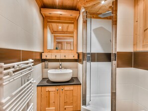Bathroom - Splendid T4 + cabin for 8 pers in center with parking (Les Gets)
