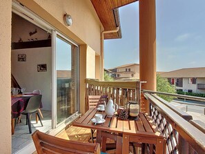 Outdoor dining - Vieux Boucau - T2 Mezzanine for 4 Guests (Vieux-Boucau-les-Bains)