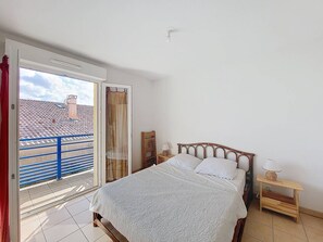 1 bedroom - Cozy T2 apartment with balcony, pets allowed, private parking (Vieux-Boucau-les-Bains)