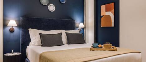 Iron/ironing board, travel crib, free WiFi, bed sheets