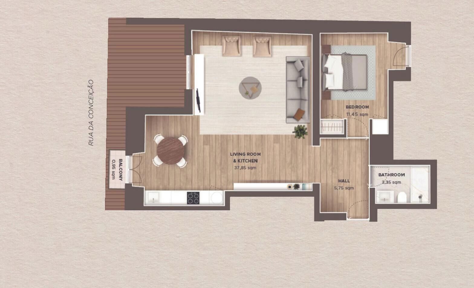 مخطط تصميم الطابق