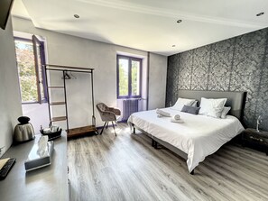 Standaard tweepersoonskamer, uitzicht op tuin | Gratis wifi