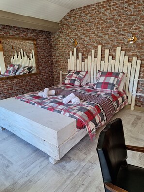 Standaard tweepersoonskamer, uitzicht op tuin | Gratis wifi