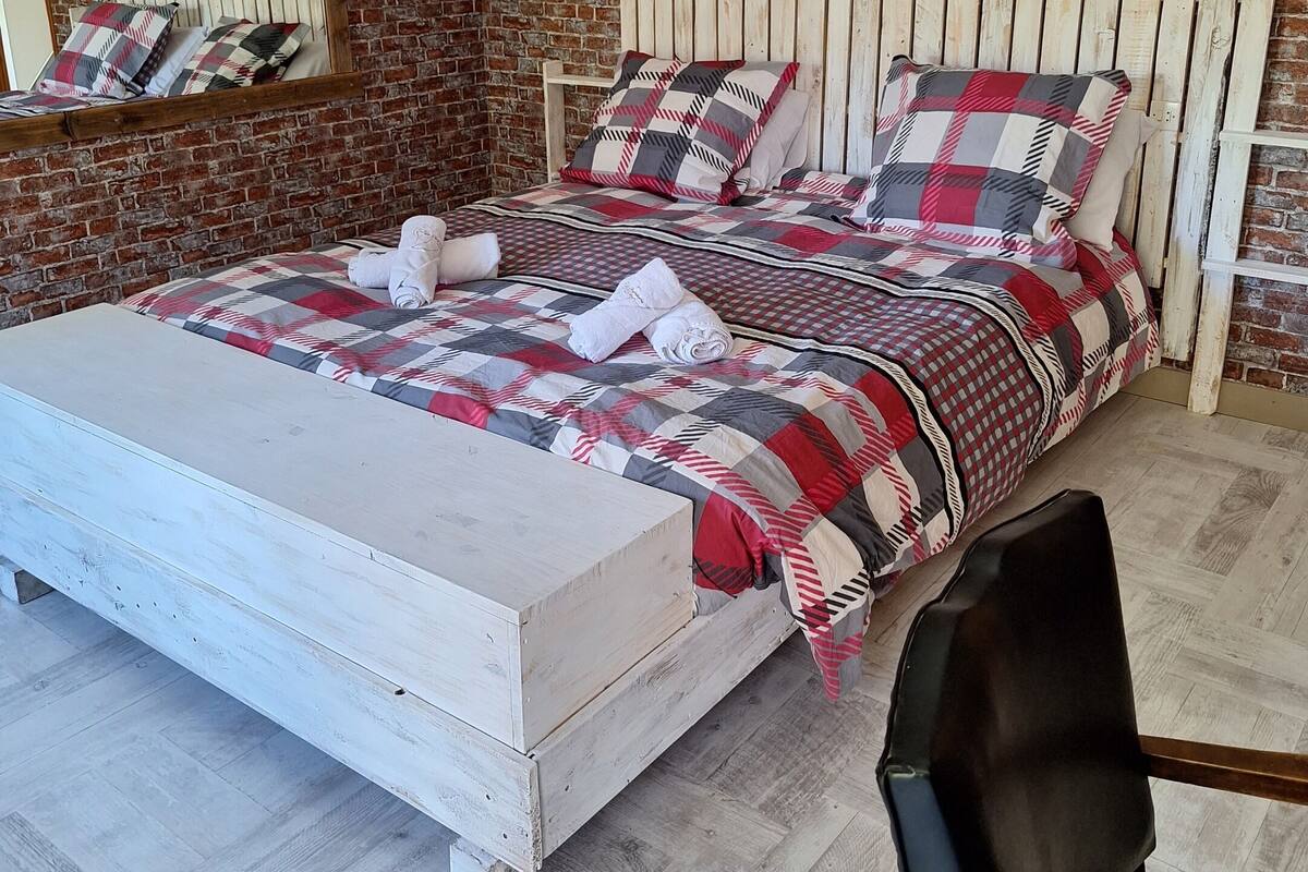 Standaard tweepersoonskamer, uitzicht op tuin | Gratis wifi