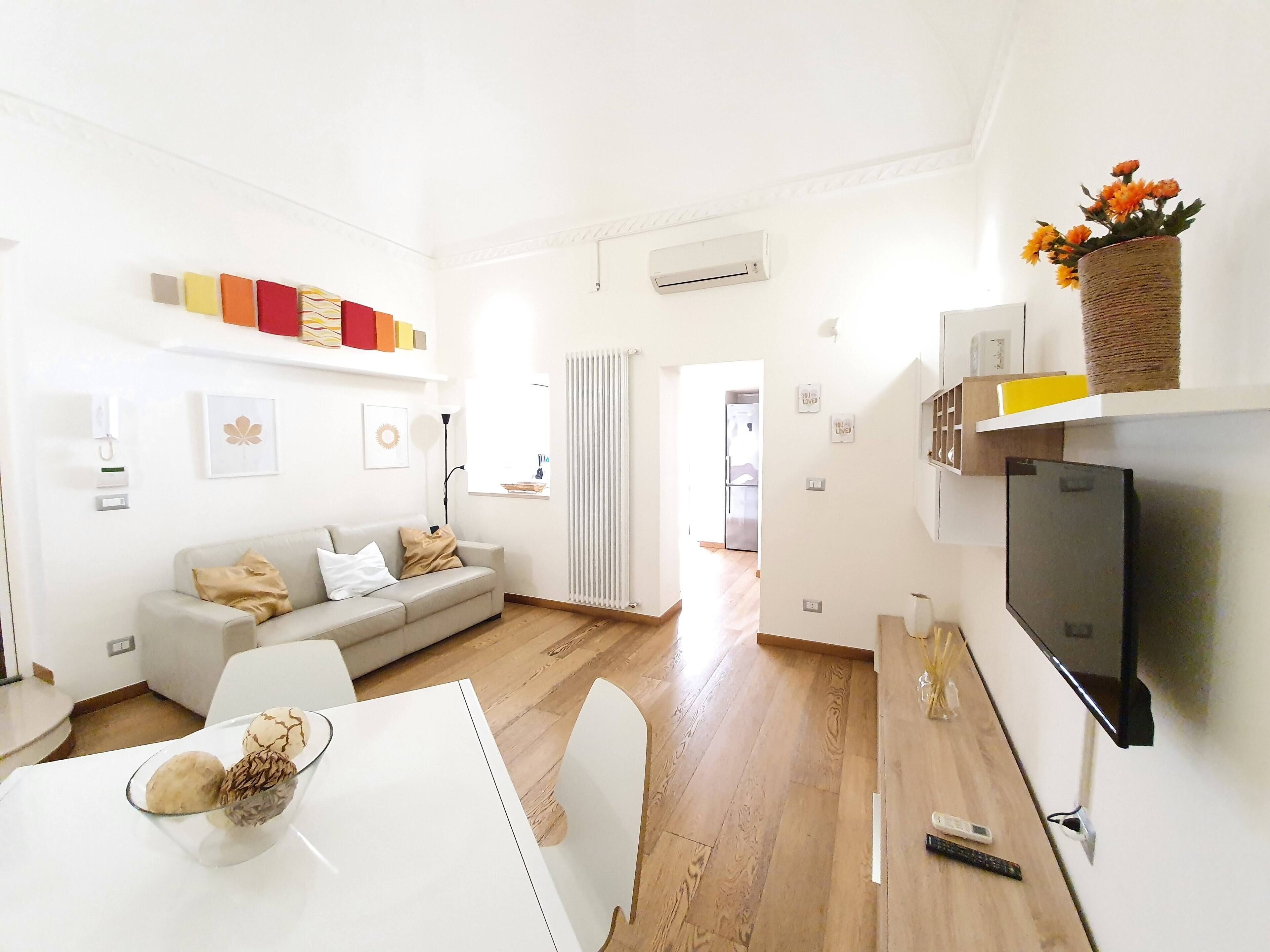 Apartment, Garden View | Living area