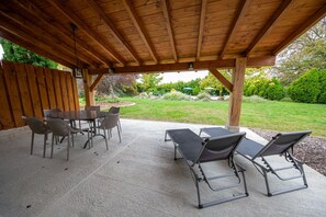 Opções para refeição ao ar livre