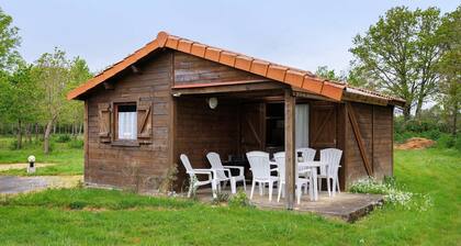 Chalet « confort 2 » avec terrasse, piscine partagée