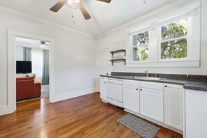 Apartment, Multiple Beds, Patio, Garden View (The Pearl  ) | Interior - The Pearl, 2 Unit Stay for 10 (St. Augustine)