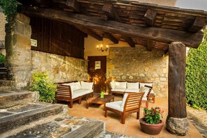 Terrace/patio - Casa Rural El Cobert del Carro: tranquilidad y naturaleza cerca de Solsona (Lladurs)