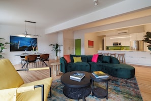 Living area - Jellybean House (St. John's)