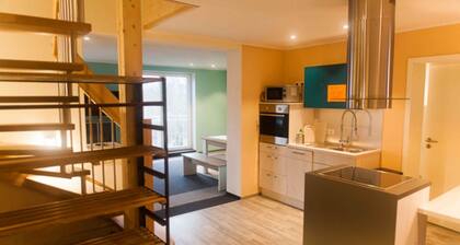 Duplex de 120 mÂČ sur deux niveaux, au calme dans notre maison dâhĂŽtes