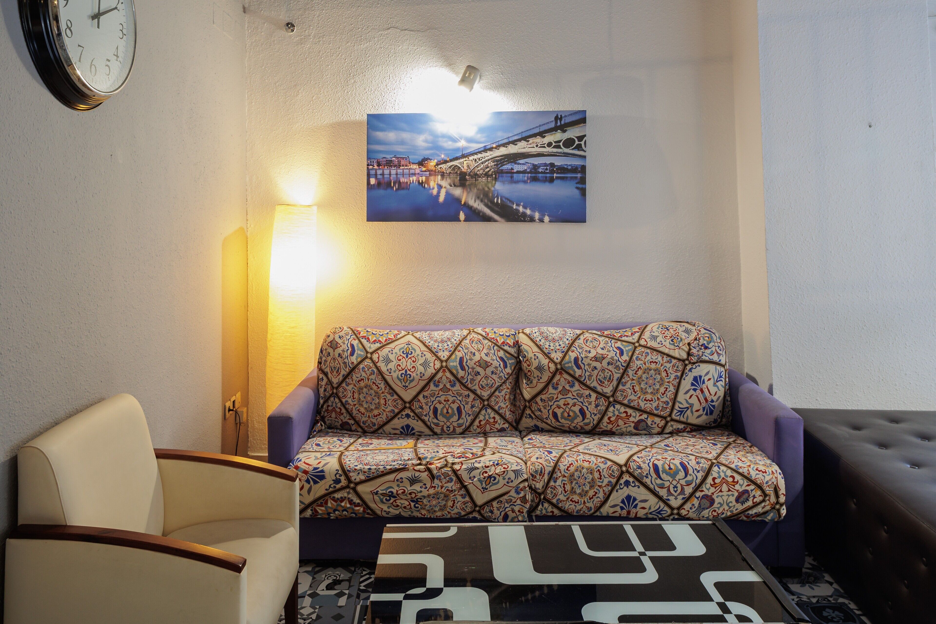 Télévision, cheminée