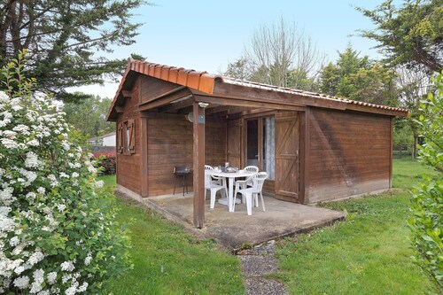 Chalet «Bois 1» avec piscine partagée et terrasse privée 
