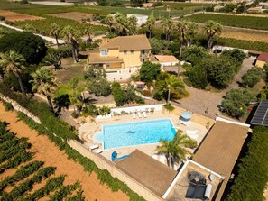 Exterior - 'Blu Sicily' Room with Private Sauna, Shared Pool, Wi-Fi, and Air Conditioning (Marsala)