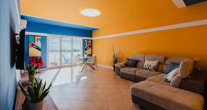 Appartement « Araba Fenice » avec vue mer, Wi-Fi et climatisation