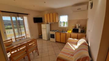 Apartment (Two Bedroom Apartment With Terrace (A) | Private kitchen | Fridge