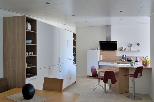 Apartment 'Fewo Heidi Barrierefrei' mit privater Terrasse, WLAN und Klimaanlage