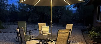 3-bedroom house in serene Tucson with mountain views for relaxing stays