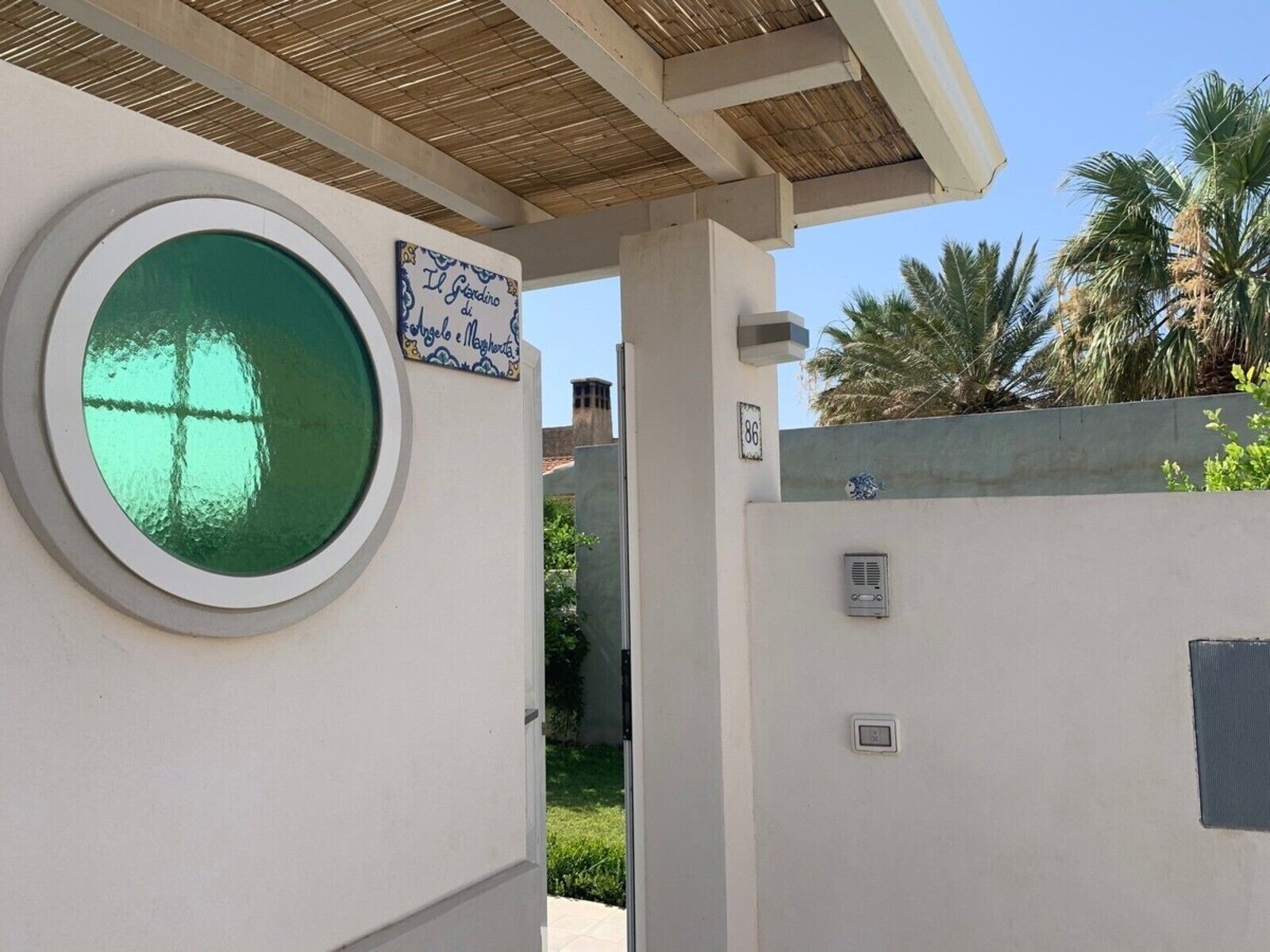 Enceinte de l’hébergement