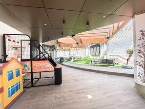 Children’s area - Vogue, Arjan Opalz by Danube near Miracle Garden (Dubai)