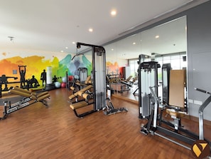 Fitnessbereich