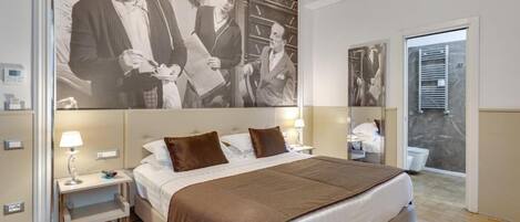 Kahden hengen standard-huone | Minibaari, tallelokero huoneessa, ilmainen Wi-Fi, vuodevaatteet