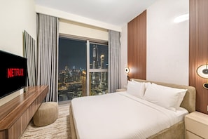 WiFi - Luxury Downtown Iconic Burj View 5‑Min •Dubai Mall (Dubai)