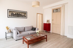 Living area - Magnificent apartment in the heart of the Musiciens district in Nice (Nice)