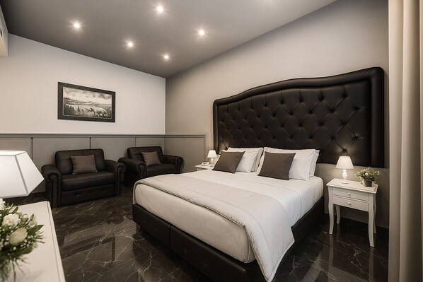 Habitación estándar con 1 cama matrimonial o 2 individuales | Caja de seguridad en la habitación y wifi gratis