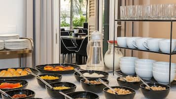 Gratis morgenmadsbuffet hver dag