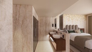 Suite, Golf View | Desk, blackout curtains, soundproofing, iron/ironing board - Spaarnwoude Park Hotel (Velsen-Zuid)