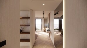 Chambre Double Supérieure, balcon