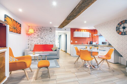 Maison de vacances 'Les Glycines 1' avec terrasse privée, balcon et Wi-Fi