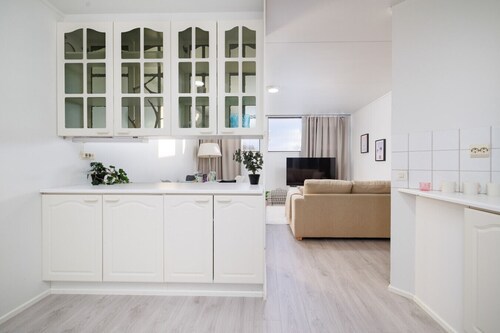 Spacious 1BR Apt Near City Center with Free Parking