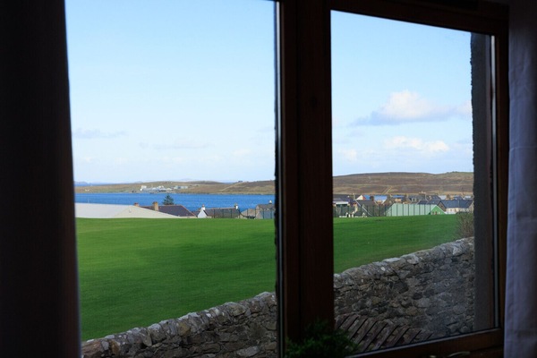 View from the bedroom window